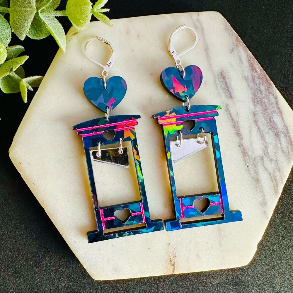Valentine’s Day earrings Guillotine Earrings